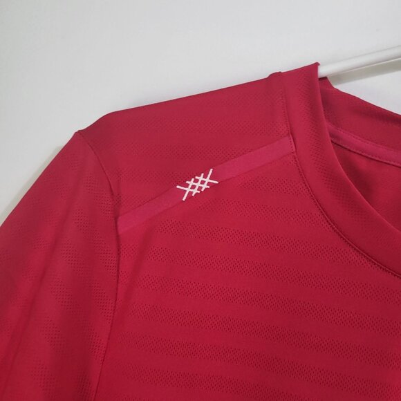 RHONE x PELOTON Performance Workout Shirt Red Men's SZ Small - Picture 3 of 11